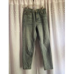 TOPSHOP High Waisted Mom Jeans